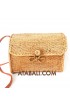 Ata large wallet bag with ribbon clip